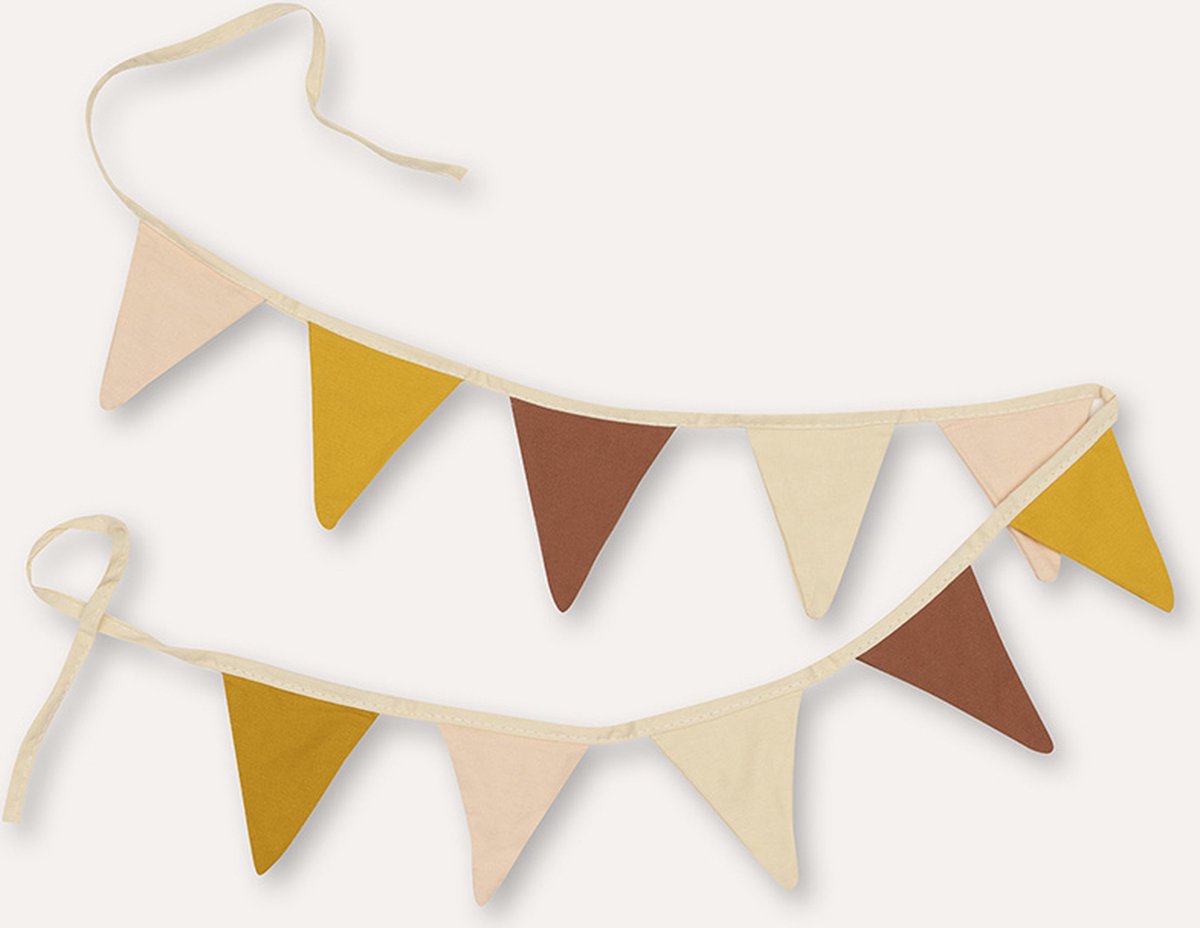 Petite Amélie STOFFEN VLAGGENLIJN «LARA» | 185 CM | MEERKLEURIG